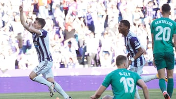 16/04/22  PARTIDO SEGUNDA DIVISION 
 REAL VALLADOLID - ALMERIA 
 GOL DE TONI VILLA ALEGRIA 