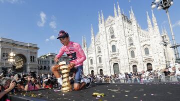 Egan Bernal tras ganar el Giro: "Volví al juego"