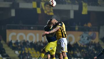 U. de Concepci&oacute;n igual&oacute; 2-2 en el norte con Coquimbo Unido, pero la grave lesi&oacute;n del paraguayo opac&oacute; el resultado final.