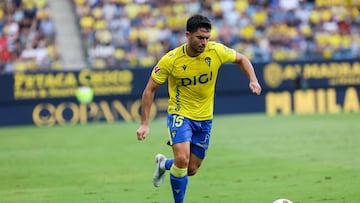 Ortuño, jugador del Cádiz.