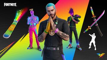 Todos los objetos de J Balvin en Fortnite