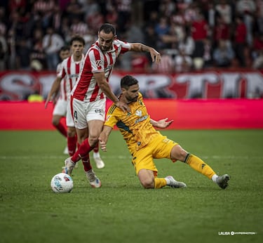 El Albacete protagonizó la remontada de la jornada al pasar del 3-0 al 3-4. Puertas inició el camino de la tal heroicidad, con un tanto de cabeza en el tiempo de añadido de la primera mitad. Su tercer gol en lo que va de temporada.