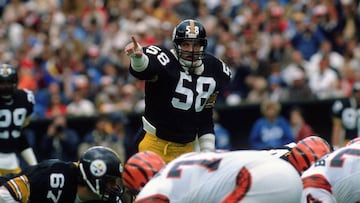 El egresado de Kent State formó parte de la epóca dorada de los Steelers y con la organización de Pittsburgh consiguió cuatro anillos de campeonato.