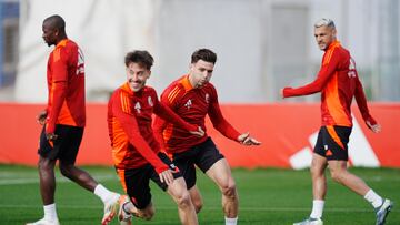Entrenamiento del Granada CF