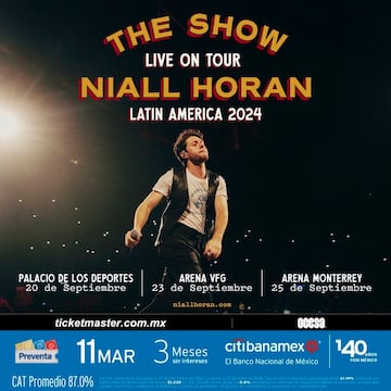 Niall Horan confirma conciertos en México 2024: fechas, ciudades y cómo comprar los boletos