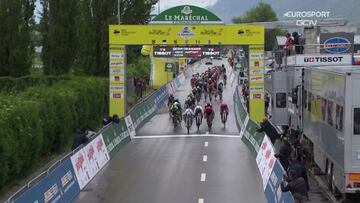 Resumen y ganador del Tour de Romand¨ªa, etapa 1 Aigle-Martigny