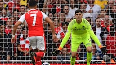 Alexis Sánchez abrió la cuenta con un golazo para Arsenal