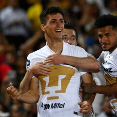 Pumas venció a Cruz Azul en la Ida de Semifinales en Concachampions