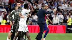 Lamine habló más fuera que dentro del campo