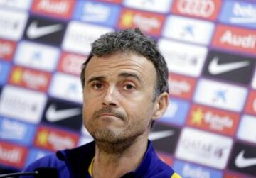 Despite not repeating last year's treble, Luis Enrique has extended his contract with the Catalan club through to June 2017 and with his team in the Copa del Rey final and in pole position to retain their LaLiga title the Asturian is set to complete a thi