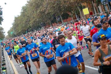 La carrera popular de la Media Maratón Valencia Trinidad Alfonso Zurich 2022,   congregó cifras de récord, gracias a sus 20.000 participantes.