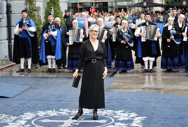 La actriz Meryl Streep, Premio Princesa de Asturias de las Artes.
