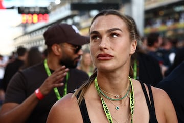 Aryna Sabalenka, jugadora de tenis profesional bielorrusa.