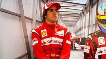 <b>CONCENTRADO. </b>Alonso mantiene la calma a la espera de mejoras.