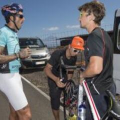 Josef Ajram abandonó en el segundo de los siete ironman