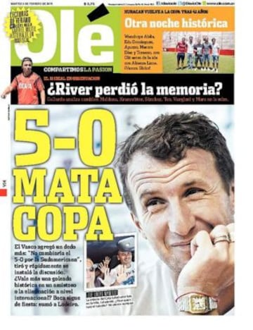 Portadas de la prensa deportiva