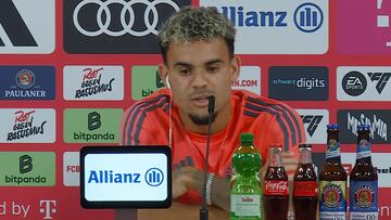 Rueda de prensa de presentación de Luis Díaz.