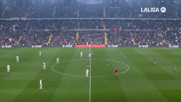 Arda Güler intenta salir en todos los telediarios del mundo en el segundo 1 de partido