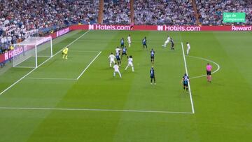 El VAR confirmó que no había fuera de juego de Ramos