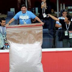 Los mejores memes del Nigeria-Argentina y el show de Maradona