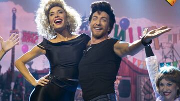 Pilar Rubio fue una sexy Sandy de Grease con Pablo Motos en El Hormiguero de Antena 3