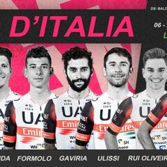 El UAE confirma el liderazgo de Almeida en el Giro de Italia