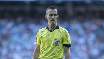 Jaime Latre vuelve al Villamarín para pitar un Betis-R. Valladolid