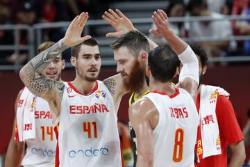 Juancho Hernangomez y Pau Ribas. 