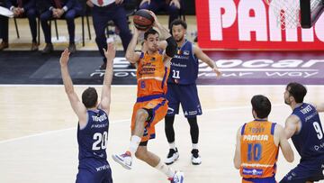 18/06/20 BALONCESTO LIGA ENDESA ACB
FASE FINAL VALENCIA
CORONAVIRUS COVID-19
JORNADA 1 GRUPO B PARTIDO
MORABANC ANDORRA VALENCIA BASKET
ALBERTO ABALDE