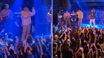 Iñigo Quintero revoluciona el concierto de Javi Chapela en Nazca