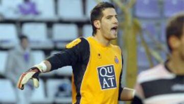 Casilla, guardameta del Espanyol.