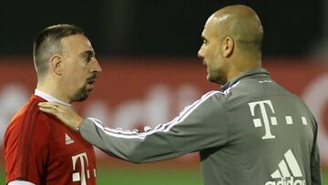 Rib&eacute;ry quiere estar ante el Atl&eacute;tico.