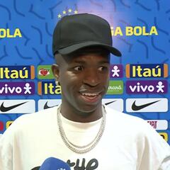El agradecimiento de Vinicius Jr a Reinaldo Rueda