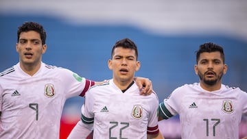 El tridente mexicano no encuentra el gol
