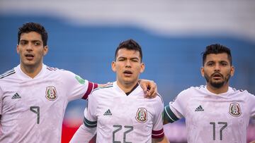 El tridente mexicano no encuentra el gol