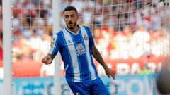 El delantero del Espanyol, Joselu Mato.