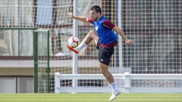 Beñat Etxebarria en Lezama.