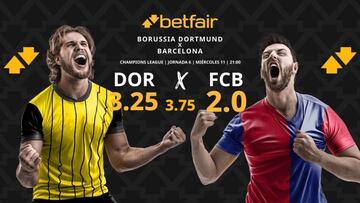 Borussia Dortmund vs. FC Barcelona: horario, TV, pronósticos, estadísticas y clasificación