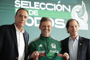 Rodrigo Ares de Parga, Diego Cocca y Jaimes Ordiales, los hombres frontales del próximo proceso mundialista de la Selección Mexicana de Fútbol.