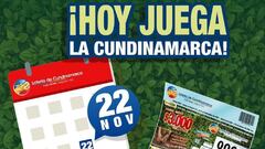 Resultados loter&iacute;as Cundinamarca y Tolima hoy: n&uacute;meros que cayeron y ganadores | 22 de noviembre