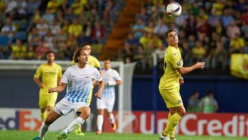 Santos Borré en Europa League.