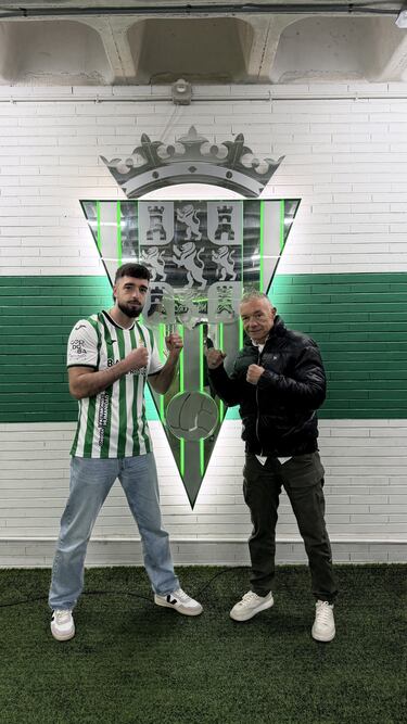 Navarro visita El Arcángel como aspirante al título europeo