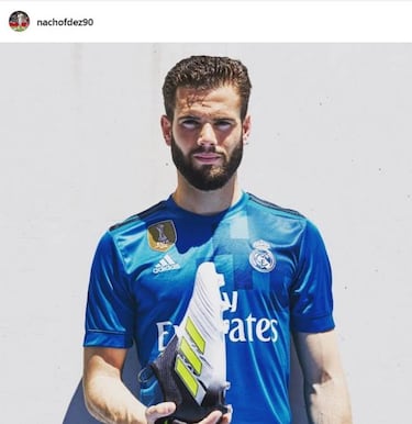 Nacho desvela la tercera equipación del Real Madrid