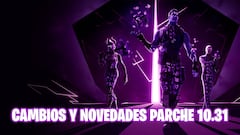 Fortnite: notas del parche 10.31, y Central de Grupo
