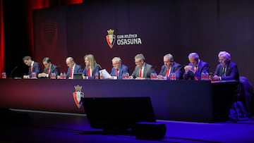 Osasuna ha celebrado esta mañana su Asamblea anual.