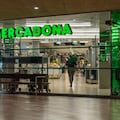 Manacor, Spain; july 21 2023: Main facade of a supermarket of the Spanish chain Mercadona. Manacor, island of Mallorca, Spain
