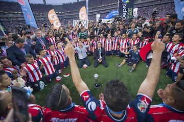 Las mejores imágenes del festejo de Chivas