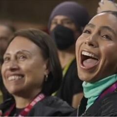 La emotiva reacción de la mexicana Diana Flores al verse en el comercial estelar del Super Bowl LVII de la NFL