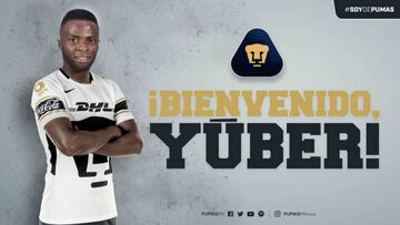 Yuber Asprilla, en top 10 de los peores refuerzos de Pumas