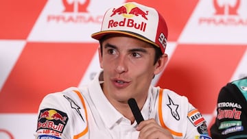 Marc M&aacute;rquez en Australia.